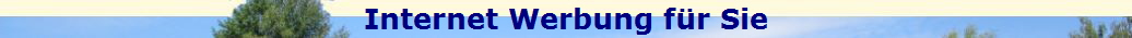 Internet Werbung f�r Sie