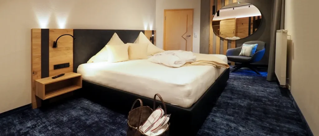 Zimmer für Wellnessurlaub im Hotel Brandlhof Bayerischer Wald 3 Sterne Wellness Hotel in Röhrnbach - romantisches Landhotel in Niederbayern