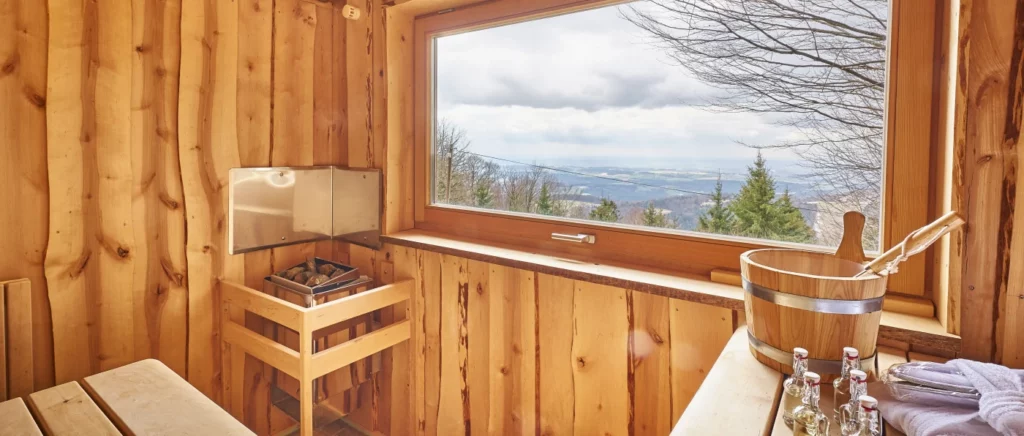 Hütte Paaradies: traumhafte Berghütte für zwei in Alleinlage mit Sauna