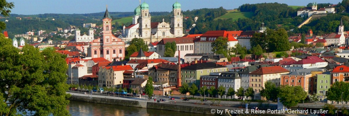 Sehenswürdigkeiten in Passau - Ausflugsziele und Freizeitangebote