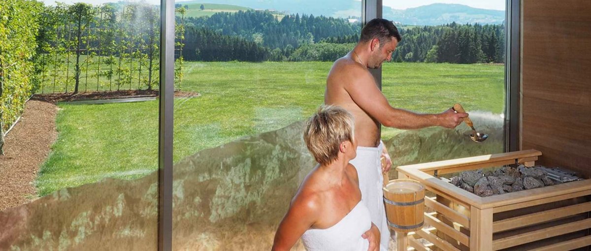 Wellnessurlaub oder Tageswellness nähe Passau in Niederbayern Sauna im Wellnesshotel bei Passau Tageswellness in Niederbayern