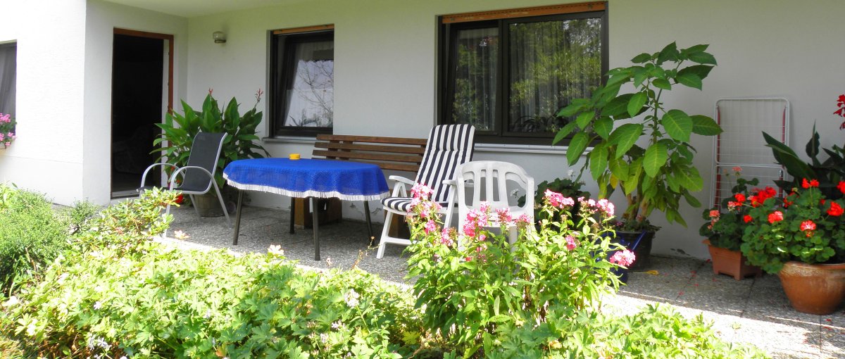 Ferienwohnung Sieber in Zell Urlaub im Ferienhaus günstig bei Regensburg mit Terrasse